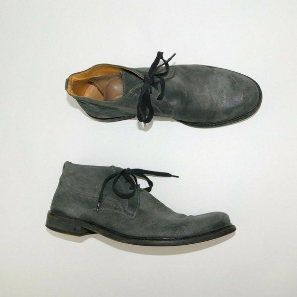 John Varvatos Collection Suede Chukka Boots - Picture 7 of 10